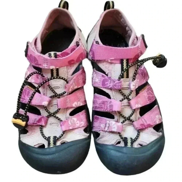 Keen Newport H2 Sandals  Water Hiking Hybrid Pink Floral Print Women's size 5 - Picture 1 of 10
